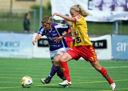 Elin Carlsson, Jitex och Line Röddik Hansen, Tyresö