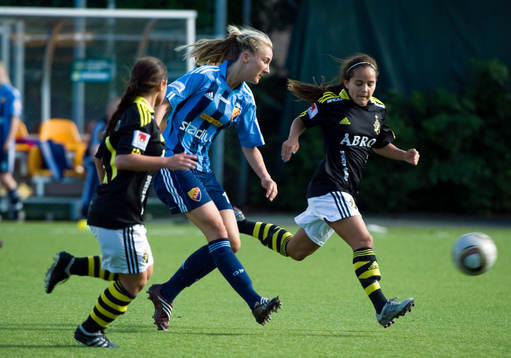 Emma Lundh, Djurgården och Malin Diaz, AIK