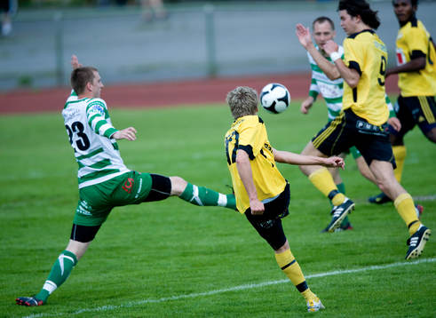 1-1 Johan Birgersson, som skruvar in kvitteringsbollen