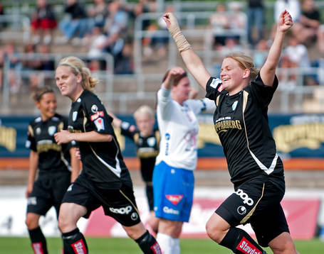 Fotboll, dam, Damallsvenskan, Kopparbergs/Göteborg -