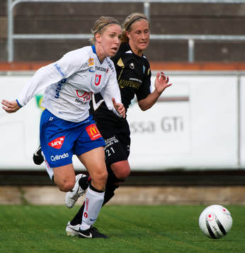 Fotboll, dam, Damallsvenskan, Kopparbergs/Göteborg -