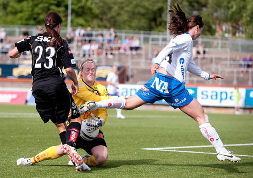 Fotboll, dam, Damallsvenskan, Kopparbergs/Göteborg -