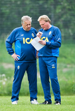 Träning, Tommy Söderberg och Jörgen Lennartsson,