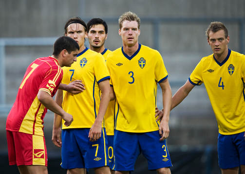 Albin Ekdal, Denni Avdic, Marcus Nilsson och Joel Ekstrand,