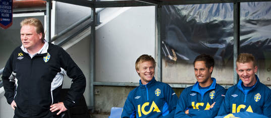 Jörgen Lennartsson, förbundskapten, Andreas Landgren,