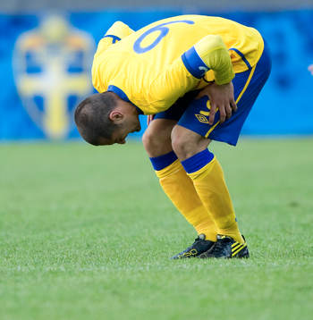 Emir Bajrami har ont, skada, smärta