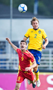 Admir Adrovic, Montenegro och Pierre Bengtsson, Sverige,