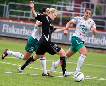 Fotboll, Dam, Svenska Cupen, Kopparbergs/Göteborg -