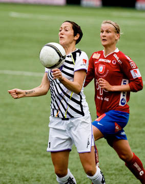 Therese Sjögran, LDB Malmö och Sanna Talonen, Örebro
