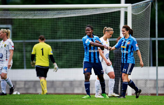 Fotboll, Svenska cupen, dam, kvartsfinal, Djurgården -