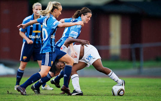 Fotboll, Svenska cupen, dam, kvartsfinal, Djurgården -