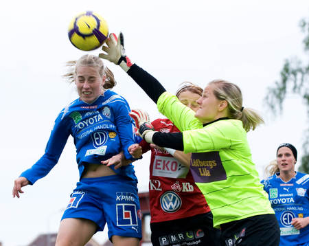 Jessica Samuelsson, Linköping och Sandra Wahldén,
