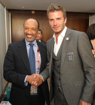 Football - England 2018 Bid Team with David Beckham -
