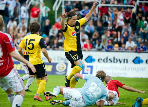 Linus Hallenius, Hammarby, glädje, jubel
