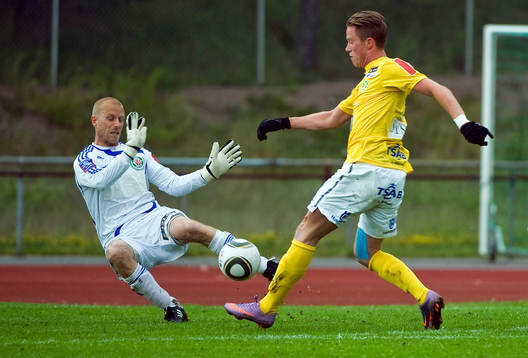 Tommy Thelin, Jönköping gjorde segermålet 3-4 och Thomas