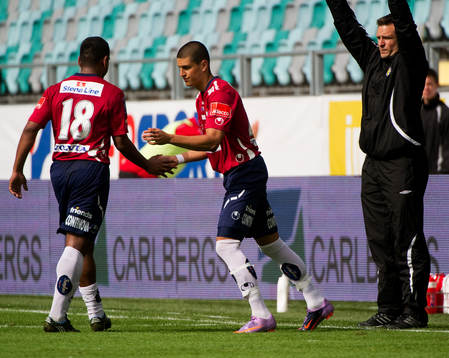 Alvaro Santos, Örgryte, fick utgå