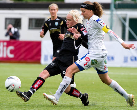 Fotboll, dam, Damallsvenskan, Kopparbergs/Göteborg -