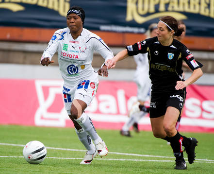 Fotboll, dam, Damallsvenskan, Kopparbergs/Göteborg -