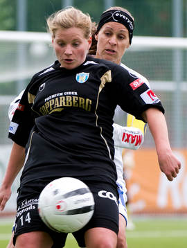 Fotboll, dam, Damallsvenskan, Kopparbergs/Göteborg -