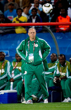 Lars Lagerbäck, förbundskapten Nigeria