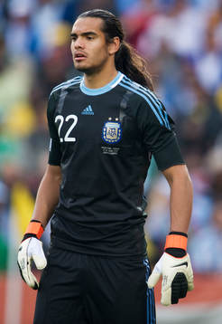 Sergio Romero, målvakt Argentina