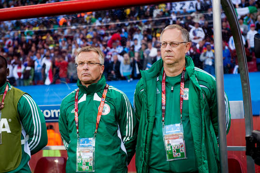 Roland Andersson, Lars Lagerbäck, Förbundskapten Nigeria