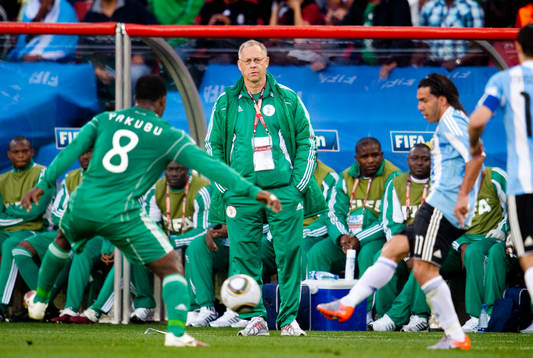 Lars Lagerbäck, förbundskapten Nigeria