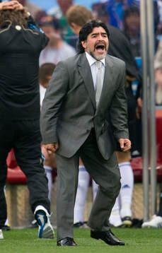Diego Maradona,  Förbundskapten Argentina