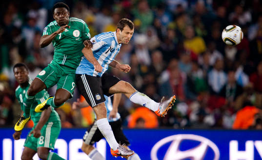 Obafemi Martins, Nigeria, Javier Mascherano, Argentina