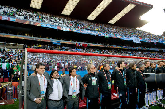 Diego Maradona,  Förbundskapten Argentina