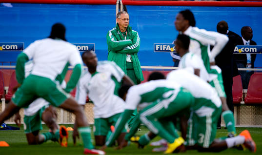 Lars Lagerbäck, förbundskapten, Nigeria