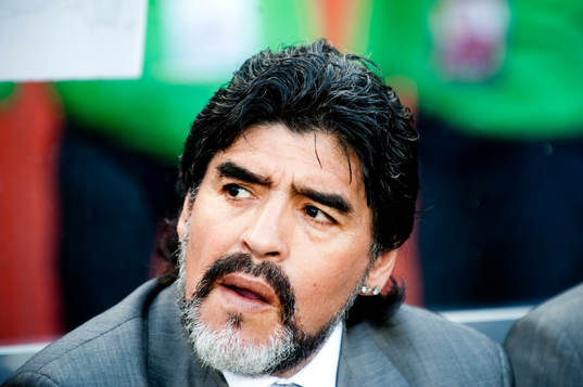 Diego Maradona, förbundskapten, Argentina