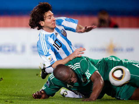 Lionel Messi, Argentina, Danny Shittu, Nigeria