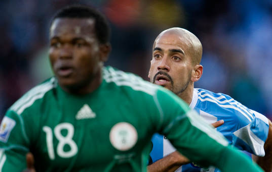 Victor Obinna, Nigeria, Juan Veron, Argentina