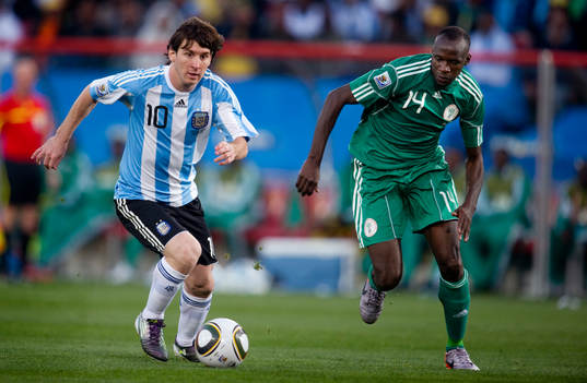 Lionel Messi Argentina, Sani Kaita, Nigeria