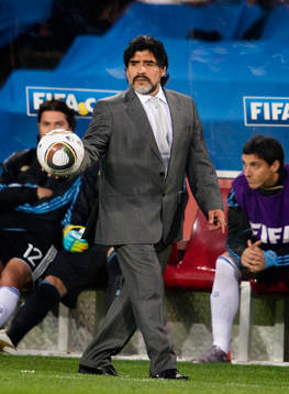 Diego Maradona,  Förbundskapten Argentina