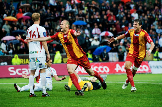 Dinko Felic, Syrianska, jubel