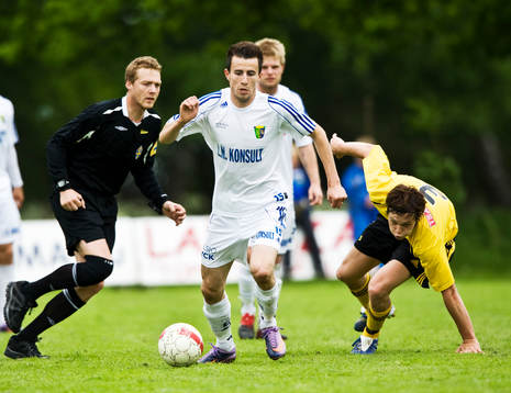 Fotboll, småklubb, division lV, BW90 - Ystad
