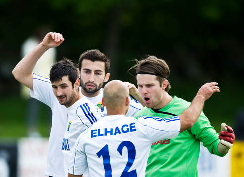 Fotboll, småklubb, division lV, BW90 - Ystad