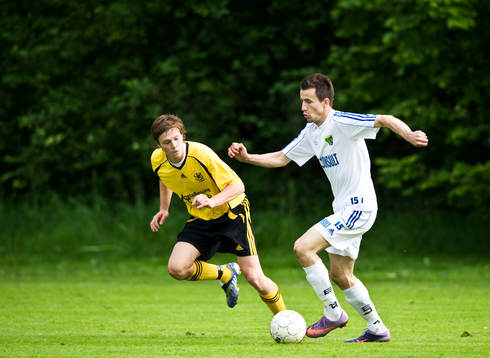 Fotboll, småklubb, division lV, BW90 - Ystad