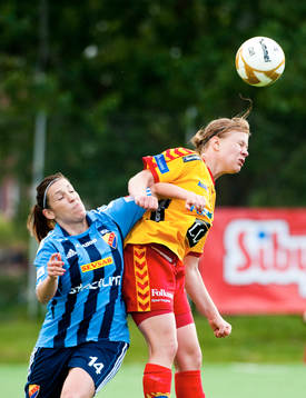 Natalia Rickne, Djurgården och Katrin Schmidt, Tyresö