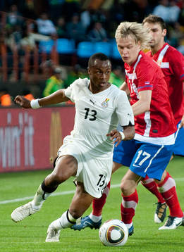 André Ayew, Ghana, Milos Krasic, Serbien