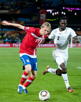 Milos Krasic, Serbien, Hans Sarpei, Ghana