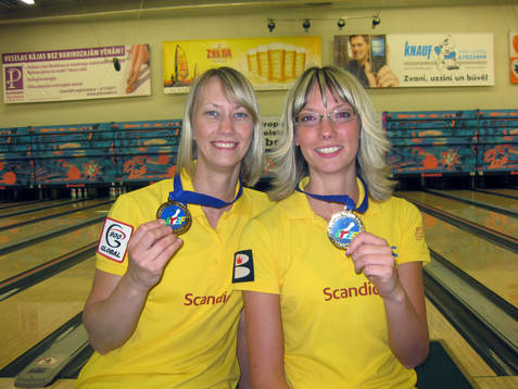 Nina Flack och Helén Johnsson vann EM-guld i tvåmannalag