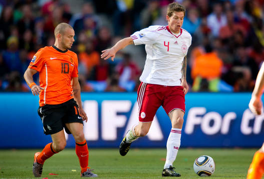 Wesley Sneijder, Holland, Daniel Agger, Danmark