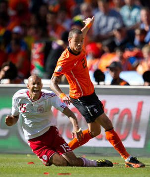 Simon Poulsen, Danmark, Gregory van der Wiel, Holland