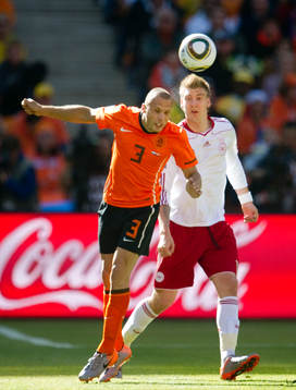 Johnny Heitinga, Holland, Nicklas Bendtner, Danmark