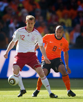 Thomas Kahlenberg, Danmark, Nigel de Jong, Holland