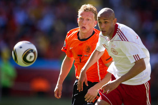 Dirk Kuyt, Holland, Simon Poulsen, Danmark