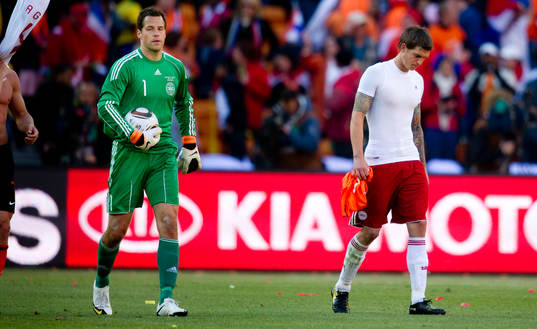 Thomas Sörensen, målvakt, Daniel Agger, Danmark depp